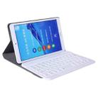 A0M5 Detachable Bluetooth Keyboard + Ultrathin Horizontal Flip Leather Tablet Case for Huawei MediaPad M5 & Honor Tab 5 8 inch, with Holder(Gold) - 4