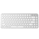 Original Xiaomi Youpin MIIIW 85 Keys Wireless Bluetooth + 2.4GHz Dual Modes Keyboard (White) - 1