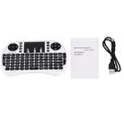 I8 2.4GHz Fly Air Mouse Wireless Mini Keyboard with Embedded USB Receiver for Android TV Box / PC(White) - 8