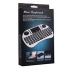 I8 2.4GHz Fly Air Mouse Wireless Mini Keyboard with Embedded USB Receiver for Android TV Box / PC(White) - 9