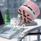 Mini Cute Personality Household / Vehicle Handheld Desk Table Keyboard Vacuum Cleaner, Size: 8x6x6cm(Pink) - 1