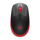 Logitech M190 Full Size Design Wireless Mouse(Red) - 1