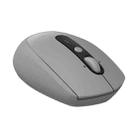 Logitech M590 Dual Mode Wireless Bluetooth Light Sound Mouse(Grey) - 3