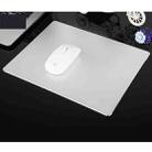 Extended Large Slim Anti-Slip Aluminium Alloy Gaming and Office Keyboard Mouse Pad Mat, Size: 240 x 170 x 4 mm(Silver) - 1