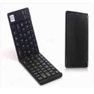 F66 Foldable Bluetooth Wireless 66 Keys Keyboard, Support Android / Windows / iOS (Black) - 1