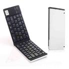 F66 Foldable Bluetooth Wireless 66 Keys Keyboard, Support Android / Windows / iOS (Silver) - 1