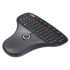N5901 2.4GHz Mini Wireless Keyboard & Mouse Combo & USB Mini Receiver, Size: 125 x 135 x 27mm(Black) - 3