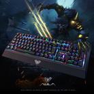 AULA Wings of Liberty Series RGB Light Backlit USB Wired Mechanical Axis Gaming Keyboard(Black) - 1