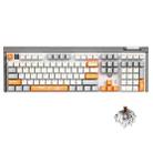 AULA F3050 2.4G Wireless Dual Mode Mechanical Keyboard,Tea Shaft(Grey) - 1