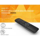 VIBOTON UKB-521 2.4GHz Wireless Multimedia Control Air Mouse Keyboard Remote for PC, Tablet, TV Box(Black) - 3