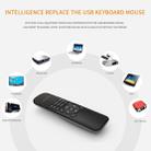 VIBOTON UKB-521 2.4GHz Wireless Multimedia Control Air Mouse Keyboard Remote for PC, Tablet, TV Box(Black) - 5