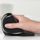 DELUX M618 Plus 2.4G 1600DPI Wireless Portable Vertical Ergonomic Mouse - 1