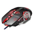 Apedra iMICE A8 High Precision Gaming Mouse LED Four Color Controlled Breathing Light USB 6 Buttons 3200 DPI Wired Optical Gaming Mouse for Computer PC Laptop(Black) - 2