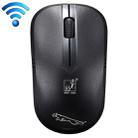 ZGB 101B 2.4GHz 1600 DPI Professional Commercial Wireless Optical Mouse Mute Silent Click Mini Noiseless Mice for Laptop, PC, Wireless Distance: 30m(Black) - 1