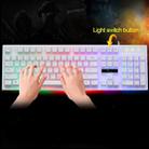 ZGB G20 104 Keys USB Wired Mechanical Feel Glowing Computer Keyboard Gaming Keyboard(Black) - 6