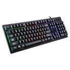 ZGB G20 104 Keys USB Wired Mechanical Feel Glowing Computer Keyboard Gaming Keyboard(Black) - 7