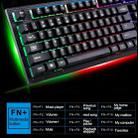 ZGB G20 104 Keys USB Wired Mechanical Feel Glowing Computer Keyboard Gaming Keyboard(Black) - 14