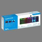 ZGB G21 104 Keys USB Wired Mechanical Feel Colorful Backlight Office Computer Keyboard Gaming Keyboard(Black) - 10