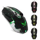 ZERODATE X800 Wired Mechanical Macros Define 8 Programmable Keys 3200 DPI Adjustable Gaming Mouse with Optical Lights(Black) - 2