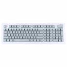 ABS Translucent Keycaps, OEM Highly Mechanical Keyboard, Universal Game Keyboard (Grey) - 1