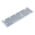 ABS Translucent Keycaps, OEM Highly Mechanical Keyboard, Universal Game Keyboard (Grey) - 2