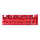 ABS Translucent Keycaps, OEM Highly Mechanical Keyboard, Universal Game Keyboard (Red) - 1