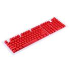 ABS Translucent Keycaps, OEM Highly Mechanical Keyboard, Universal Game Keyboard (Red) - 2