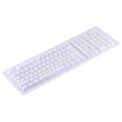 ABS Translucent Keycaps, OEM Highly Mechanical Keyboard, Universal Game Keyboard (White) - 2