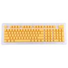 ABS Translucent Keycaps, OEM Highly Mechanical Keyboard, Universal Game Keyboard (Yellow) - 1