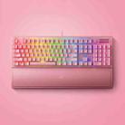 Razer BlackWidow V3 RGB Lighting Wired Mechanical Keyboard,Green Shaft (Pink) - 1