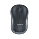 Logitech M185 2.4GHz 3-keys 1000DPI Wireless Optical Mouse, Wireless Range: 10m (Black) - 1