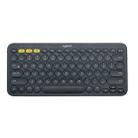 Logitech K380 Portable Multi-Device Wireless Bluetooth Keyboard(Black) - 1