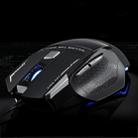 AULA Series SoulKiller II Colourful Light 7D Optical Competitive USB Wired Game Mouse, Maximum Resolution of 3500 DPI(Black) - 1