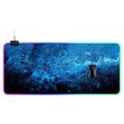 Computer Blue Illuminated Mouse Pad, Size: 90 x 40 x 0.4cm - 1