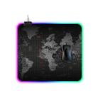 Computer World Map Pattern Illuminated Mouse Pad, Size: 45 x 40 x 0.4cm - 1