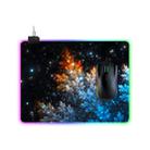 Computer Starry Sky Pattern Illuminated Mouse Pad, Size: 35 x 25 x 0.4cm - 1
