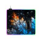 Computer Starry Sky Pattern Illuminated Mouse Pad, Size: 45 x 40 x 0.4cm - 1