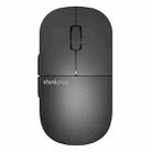 Lenovo thinkplus E3 Simple Office Mute Wireless Mouse (Black) - 1