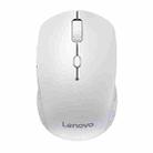 Lenovo Howard Dual Mode Wireless Bluetooth Mouse (White) - 1