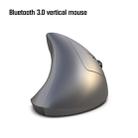 HXSJ T29 Bluetooth 3.0 Wireless Bluetooth 6-Keys 2400 DPI Adjustable Ergonomics Optical Vertical Mouse(Grey) - 4