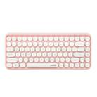 Ajazz 308I Tablet Mobile Phone Computer Household Office Wireless Keyboard(Pink) - 1