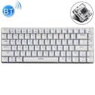 Ajazz 82 Keys Laptop Computer Gaming Mechanical Keyboard (White Black Shaft) - 1