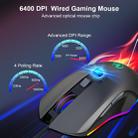 HXSJ V100-2+A866 Wired Mobile Game One-handed Keyboard Mouse Set - 9