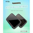 H18+ 2.4GHz Mini Wireless Keyboard Full Touchpad with 3-Level Adjustable Backlight(Black) - 7
