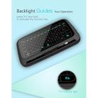 H18+ 2.4GHz Mini Wireless Keyboard Full Touchpad with 3-Level Adjustable Backlight(Black) - 10