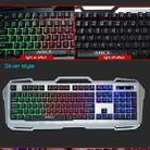 iMICE AK-400 USB Interface 104 Keys Wired Colorful Backlight Gaming Keyboard for Computer PC Laptop(Gold) - 6