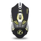 iMICE V5 USB 7 Buttons 4000 DPI Wired Optical Colorful Backlight Gaming Mouse for Computer PC Laptop (Black) - 1