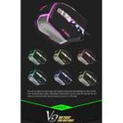 iMICE V9 USB 7 Buttons 4000 DPI Wired Optical Colorful Backlight Gaming Mouse for Computer PC Laptop (White) - 6