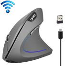 HXSJ T22 2.4GHz Wireless 4-Keys 2400 DPI Adjustable Ergonomics Optical Vertical Mouse - 1