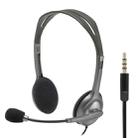 Logitech H111 3.5mm Plug Music Voice Stereo Headset with Microphone - 1